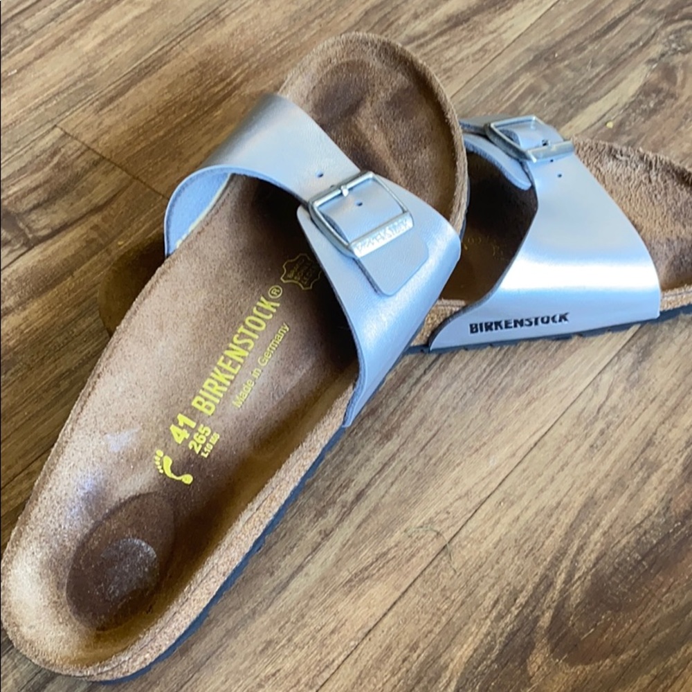 Birkenstock Madrid silver size 41